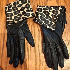 Leather gloves